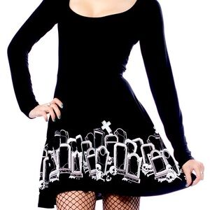 Sourpuss goth dress
